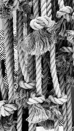 Detail shot of ropes