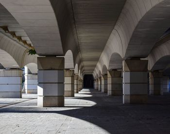 Corridor of historic building