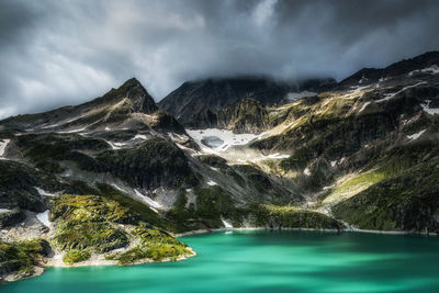 The weißsee glacier world, alps, austria