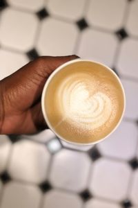 Close-up of coffee cup