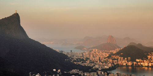 Panoramic view of trees against sky