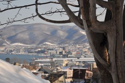 View of cityscape against sky