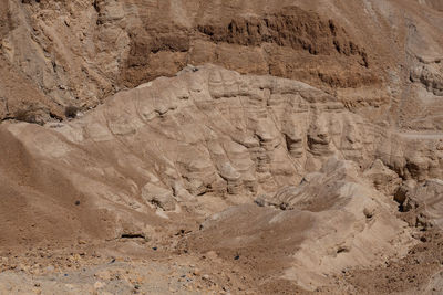 Full frame shot of rock formations