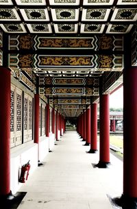 Corridor of building