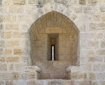 View of old ruin building