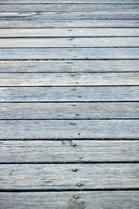 Full frame shot of boardwalk