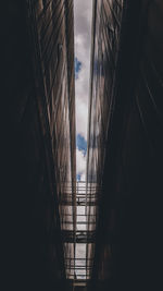 Low angle view of buildings against sky