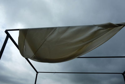 Close-up low angle view of sky