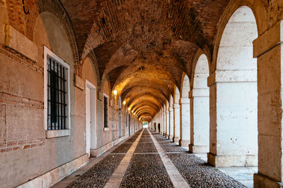 Interior of historical building