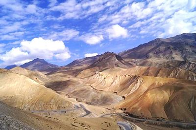 Scenic view of mountains