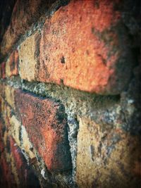 Full frame shot of weathered wall