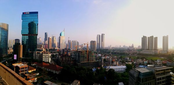 Aerial view of a city