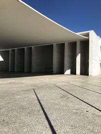 View of building against cloudy sky