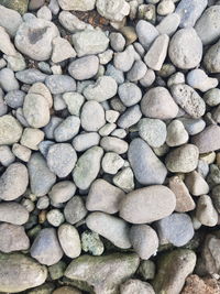 Full frame shot of stones