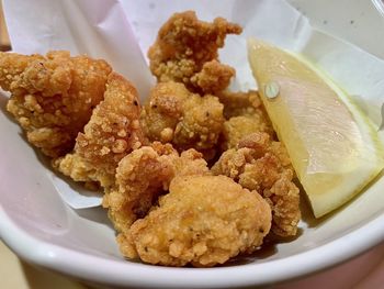 Close-up of food in plate