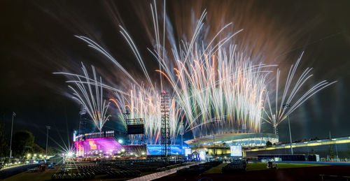 The birmingham 2022 commonwealth games opening ceremony fireworks display