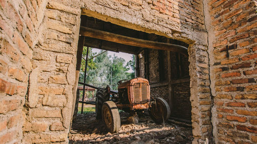 View of old abandoned building