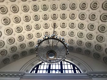 Low angle view of architectural detail of building