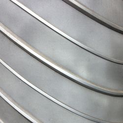 Close-up of detail design of metal