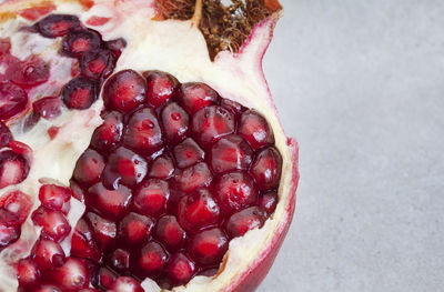 Close-up of pomegranate