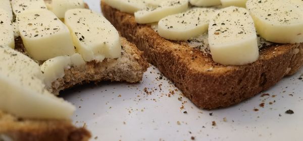 Close-up of food in plate