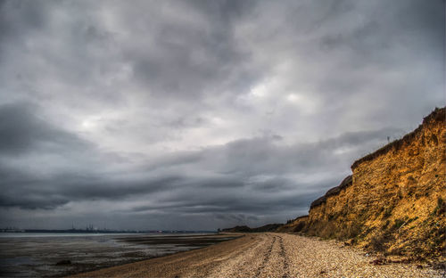 Scenic view of storm clouds against sky