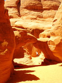 Rocks on rock formation