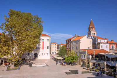 Buildings in city