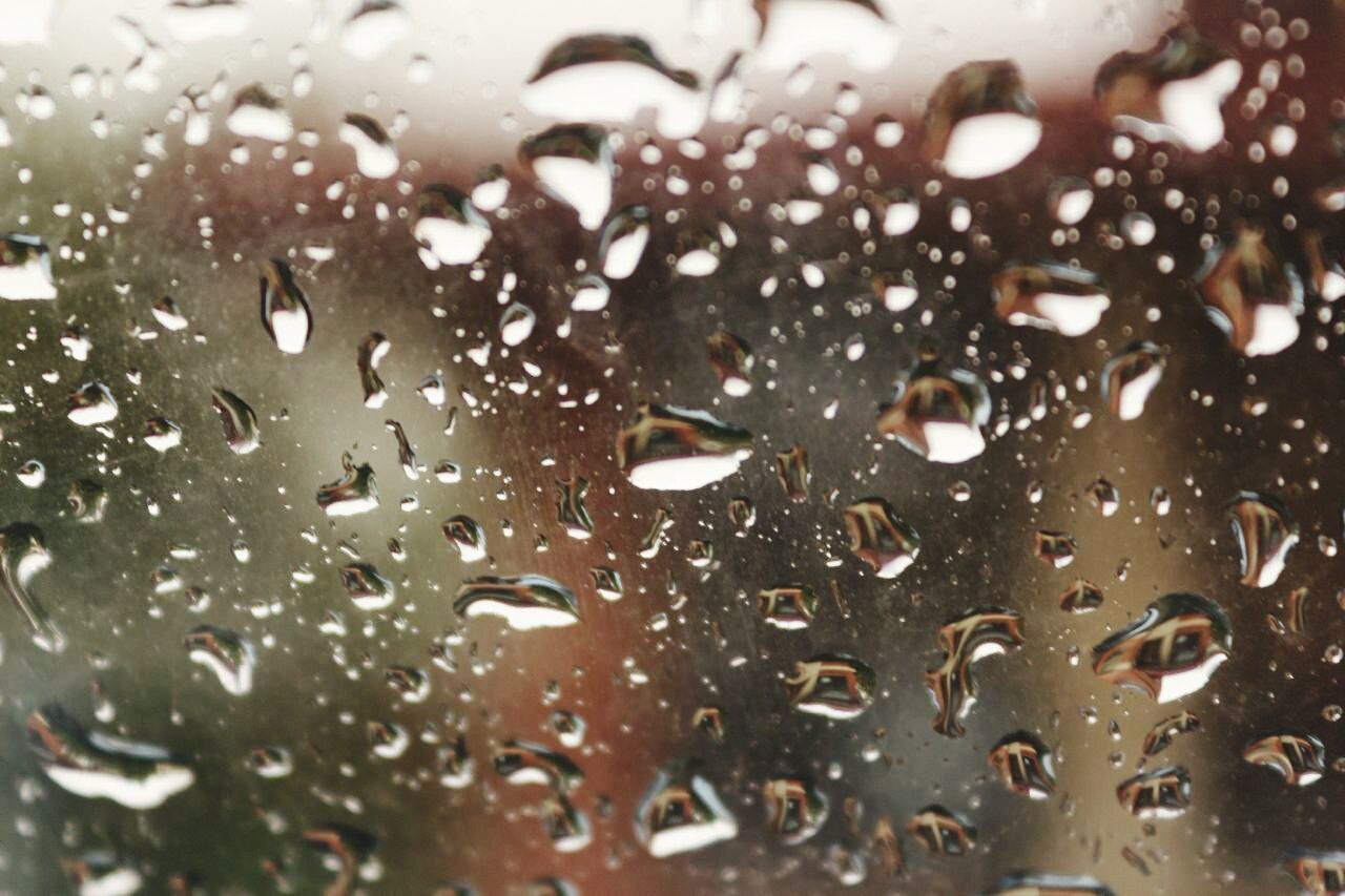 drop, wet, window, transparent, glass - material, indoors, water, rain, full frame, backgrounds, raindrop, close-up, glass, season, weather, focus on foreground, droplet, no people, water drop, selective focus