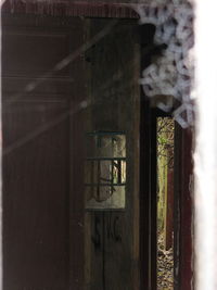 Window of old building