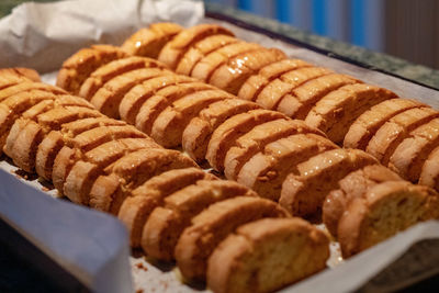 Close-up of cookies