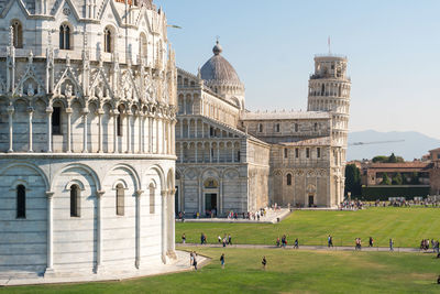 View of historic building against sky