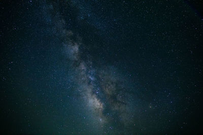 Low angle view of sky at night