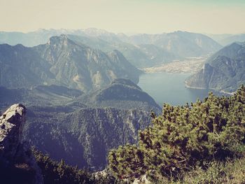 Scenic view of mountains