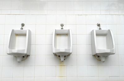 View of objects in bathroom