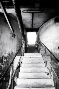 Low angle view of staircase