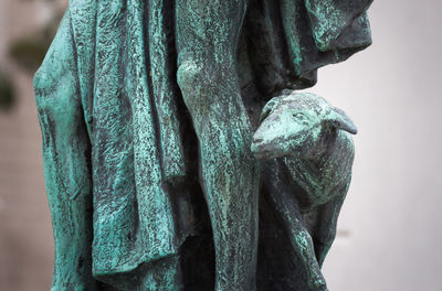 Close-up of statue