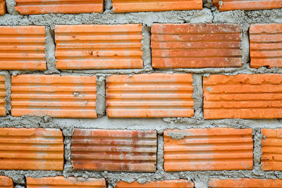 Full frame shot of brick wall