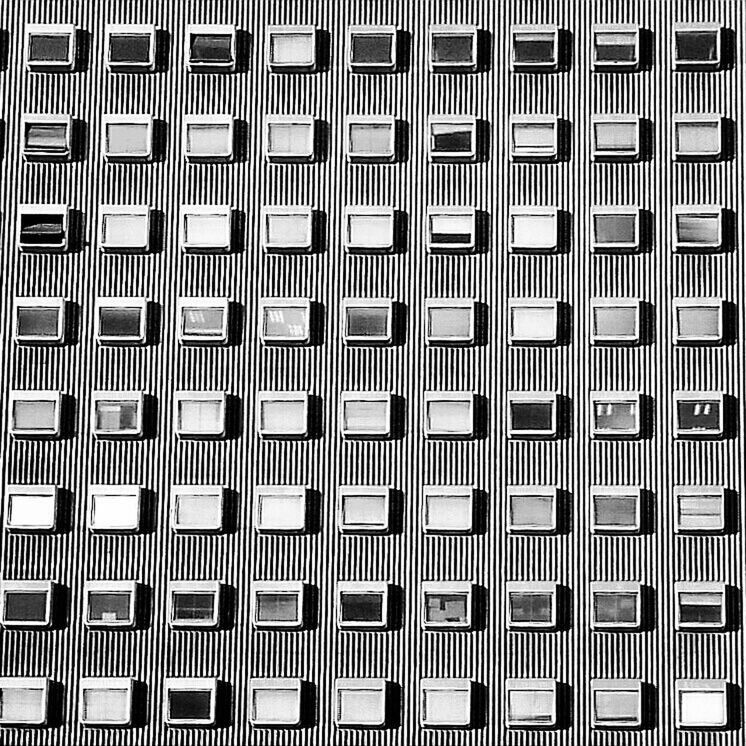 full frame, backgrounds, repetition, window, in a row, pattern, architecture, side by side, built structure, building exterior, geometric shape, design, textured, glass - material, square shape, no people, day, close-up, building, shape