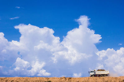 Panoramic view of building against sky