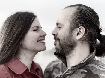 Portrait of young couple