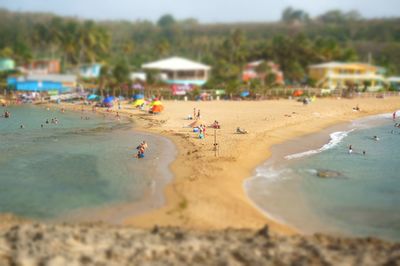 People on beach