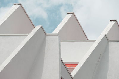 Low angle view of building against sky