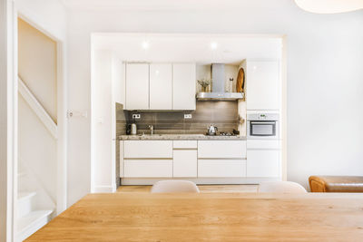 View of kitchen in apartment