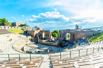 Roman/greek theatre of taormina.