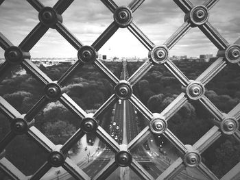 Full frame shot of chainlink fence