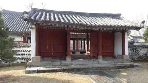 Exterior of old building