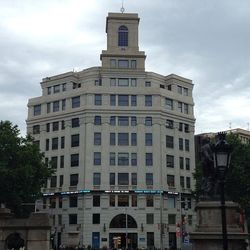 Low angle view of building against sky