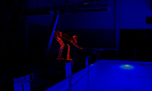 Illuminated lighting equipment at home