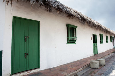 Natal house of the colombian independence heroine policarpa salavarrieta in the city of guaduas.